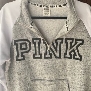 Victoria Secrets PINK 1/4 zip